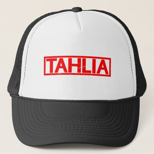 Tahlia Stamp Trucker Pet (Voorkant)