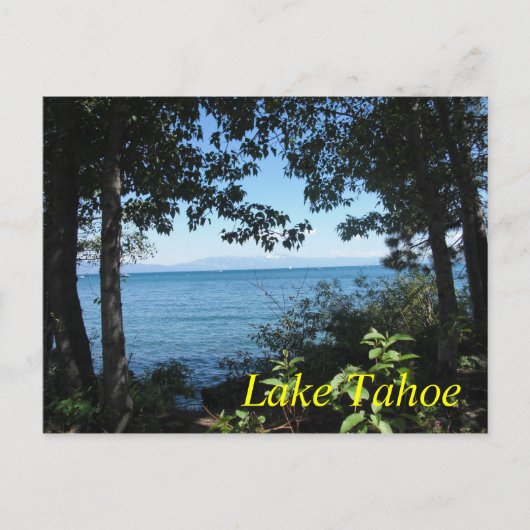 Tahoe Blue Briefkaart (Voorkant)
