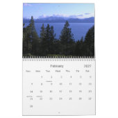 Tahoe Calendar bij het meer van 2008 Kalender (Feb 2027)