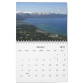 Tahoe Calendar bij het meer van 2008 Kalender (Jan 2027)