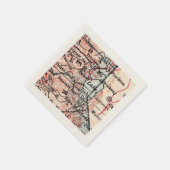 Tahoe California  cocktailservetten Servet (Hoek)