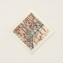 Tahoe California  cocktailservetten