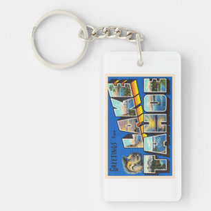 Tahoe California, groot Briefkaart Sleutelhanger