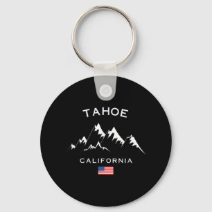 Tahoe California Ski Resort Sierra Nevada Skiën S Sleutelhanger
