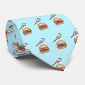 Tahoe Chickadee Cheeseburger Bird Stropdas (Opgerold)