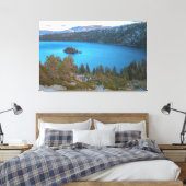 Tahoe Emerald Bay Canvas Afdruk (Insitu (Slaapkamer))