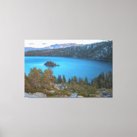 Tahoe Emerald Bay Canvas Afdruk (Voorkant)