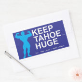 Tahoe Huge Rechthoekige Sticker (Envelop)