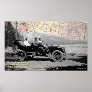 Tahoe-meer 1908 poster