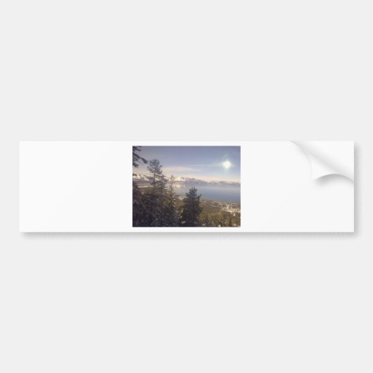 Tahoe-meer Bumpersticker (Voorkant)