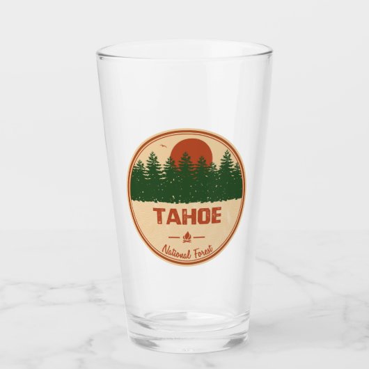 Tahoe National Forest Glas (Voorkant)