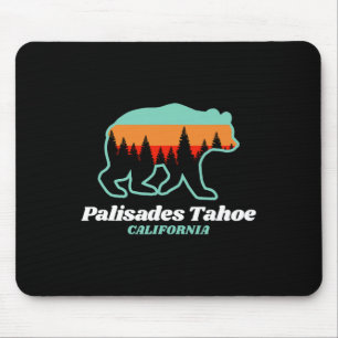 Tahoe Palisades Skiën Snowboarden California Bea Muismat