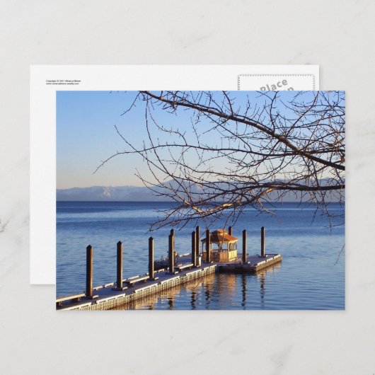 Tahoe Pier Briefkaart (Voorkant / Achterkant)