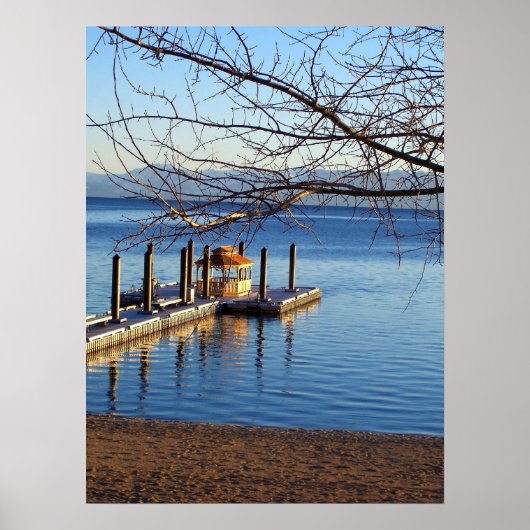 Tahoe Pier Poster (Voorkant)