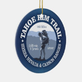 Tahoe Rim Trail Keramisch Ornament (Rechts)