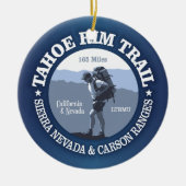 Tahoe Rim Trail Keramisch Ornament (Voorkant)