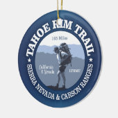 Tahoe Rim Trail Keramisch Ornament (Links)