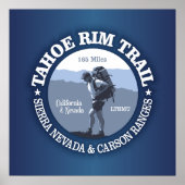 Tahoe Rim Trail Poster (Voorkant)