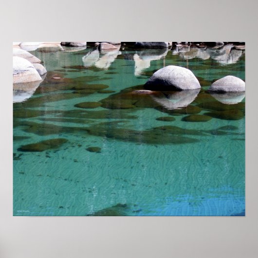 Tahoe Sand Ripples 2 Poster (Voorkant)