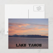 Tahoe SunSet 1 Briefkaart (Voorkant / Achterkant)