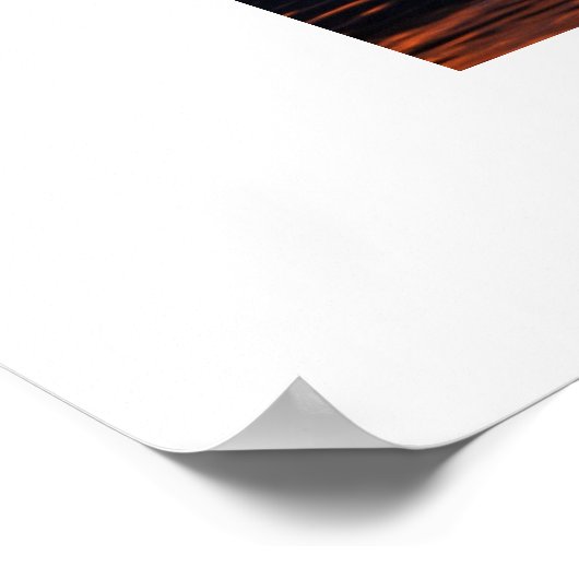 Tahoe Sunset Poster (Hoek)