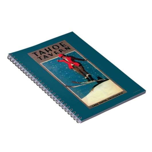 Tahoe Tavern Promo-Poster Notitieboek (Rechterzijde)