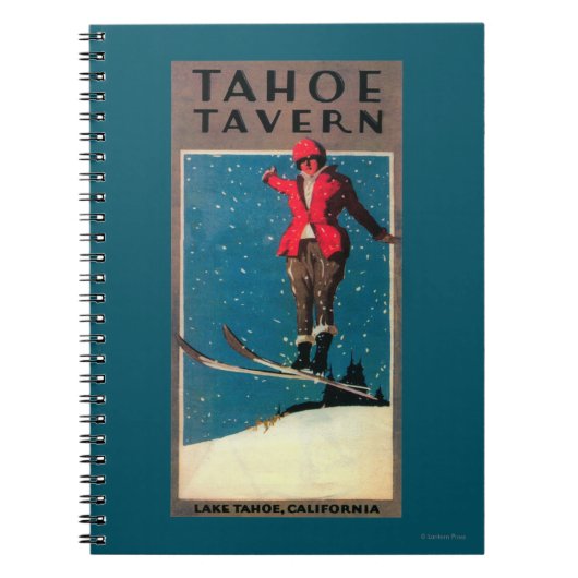 Tahoe Tavern Promo-Poster Notitieboek (Voorkant)