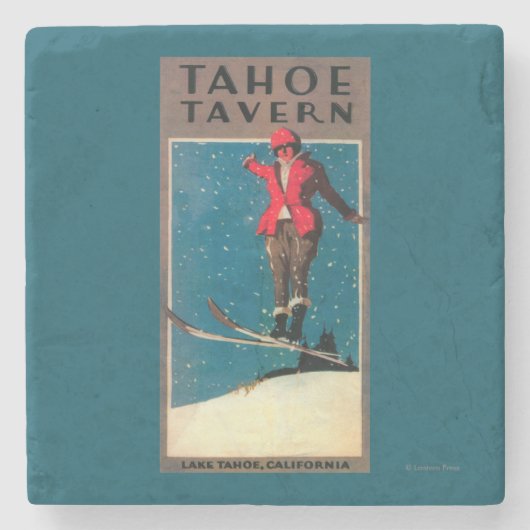 Tahoe Tavern Promo-Poster Stenen Onderzetter (Voorkant)