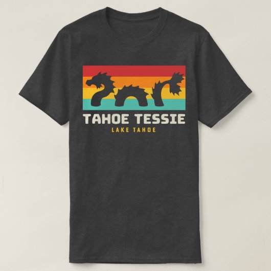 Tahoe Tessie Lake Tahoe Lake Monster Californië 1 T-shirt (Design voorkant)