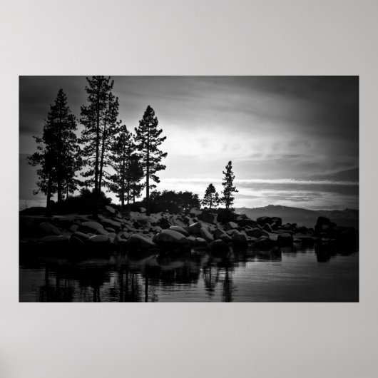 Tahoe's Heavenly Glass Poster (Voorkant)