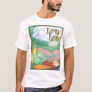 Tahoma Boerderijen Poster T-shirt