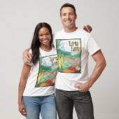 Tahoma Boerderijen Poster T-shirt (Unisex)