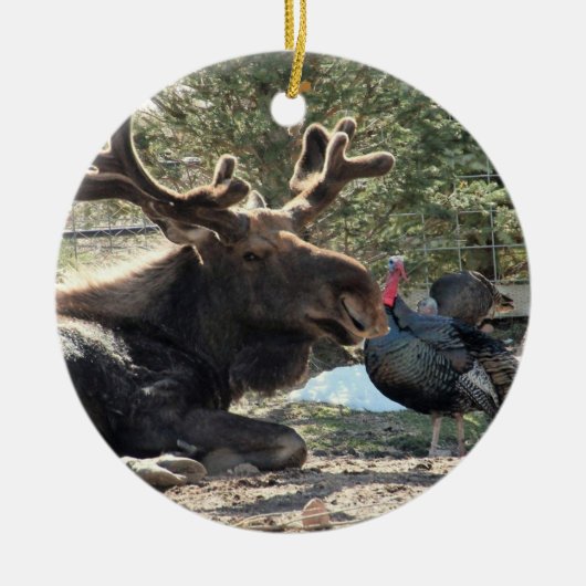 Tahoma en Eugene 2020 keramisch sieraad Keramisch Ornament (Voorkant)