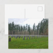 Tahoma National Cemetery Briefkaart (Voorkant / Achterkant)