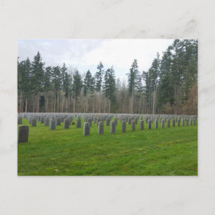 Tahoma National Cemetery Briefkaart