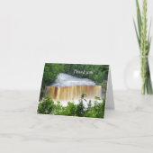 Tahquamenon Bovenste Herfst Hartelijk dank Bedankkaart (Voorkant)