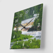 Tahquamenon de onderste Herfsten wandklok (Hoek)