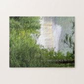 Tahquamenon Falls in Foggy Mist Legpuzzel (Horizontaal)