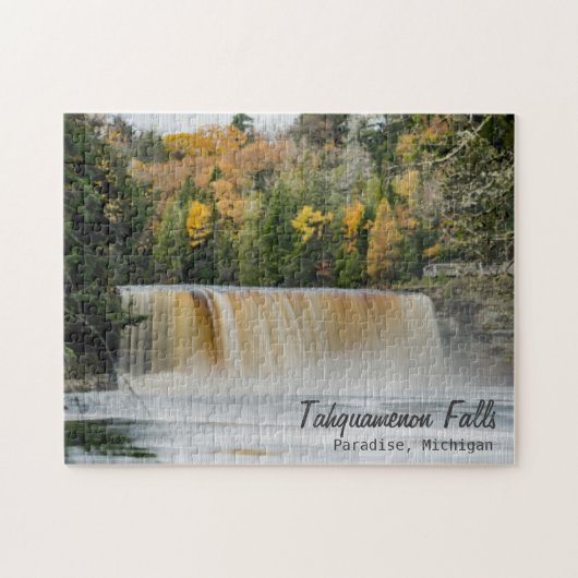 Tahquamenon Falls Michigan Waterfall Up North Legpuzzel (Horizontaal)