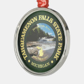 Tahquamenon Herfst SP Metalen Ornament (Links)