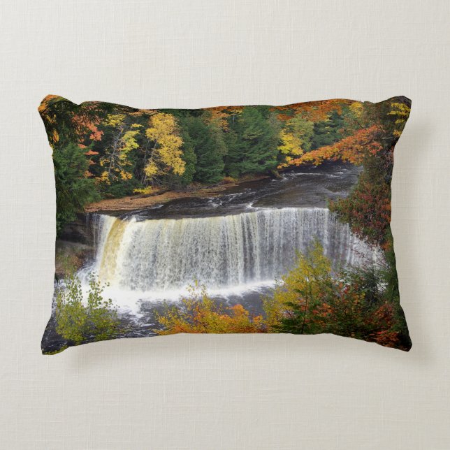 Tahquamenon Herfsten accuclok Accent Kussen (Voorkant)