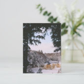 Tahquamenon Herfsten Bovenop het schiereiland Brie Briefkaart (Staand voorkant)
