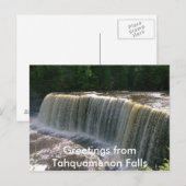Tahquamenon Herfsten Briefkaart (Voorkant / Achterkant)