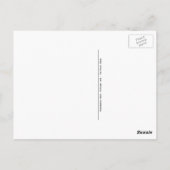 Tahquamenon Herfsten Greetings Michigan Waterfall Briefkaart (Achterkant)