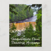 Tahquamenon Herfsten Michigan Briefkaart (Voorkant)