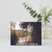 Tahquamenon Herfsten Michigan Briefkaart (Staand voorkant)