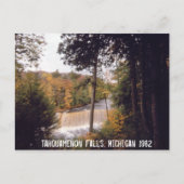 Tahquamenon Herfsten Michigan Briefkaart (Voorkant)