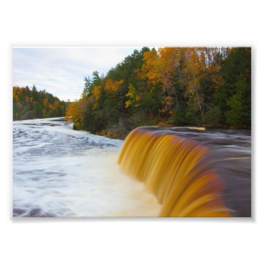 Tahquamenon Herfsten, Michigan Foto Afdruk (Voorkant)