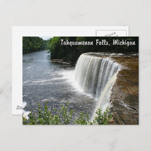 Tahquamenon Herfsten, Paradise, Michigan Briefkaart (Voorkant / Achterkant)