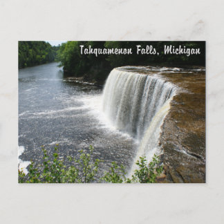 Tahquamenon Herfsten, Paradise, Michigan Briefkaart